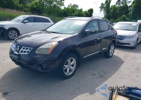 2013 Nissan Rogue Sv из США, поврежденный, VIN JN8AS5MVXDW612554